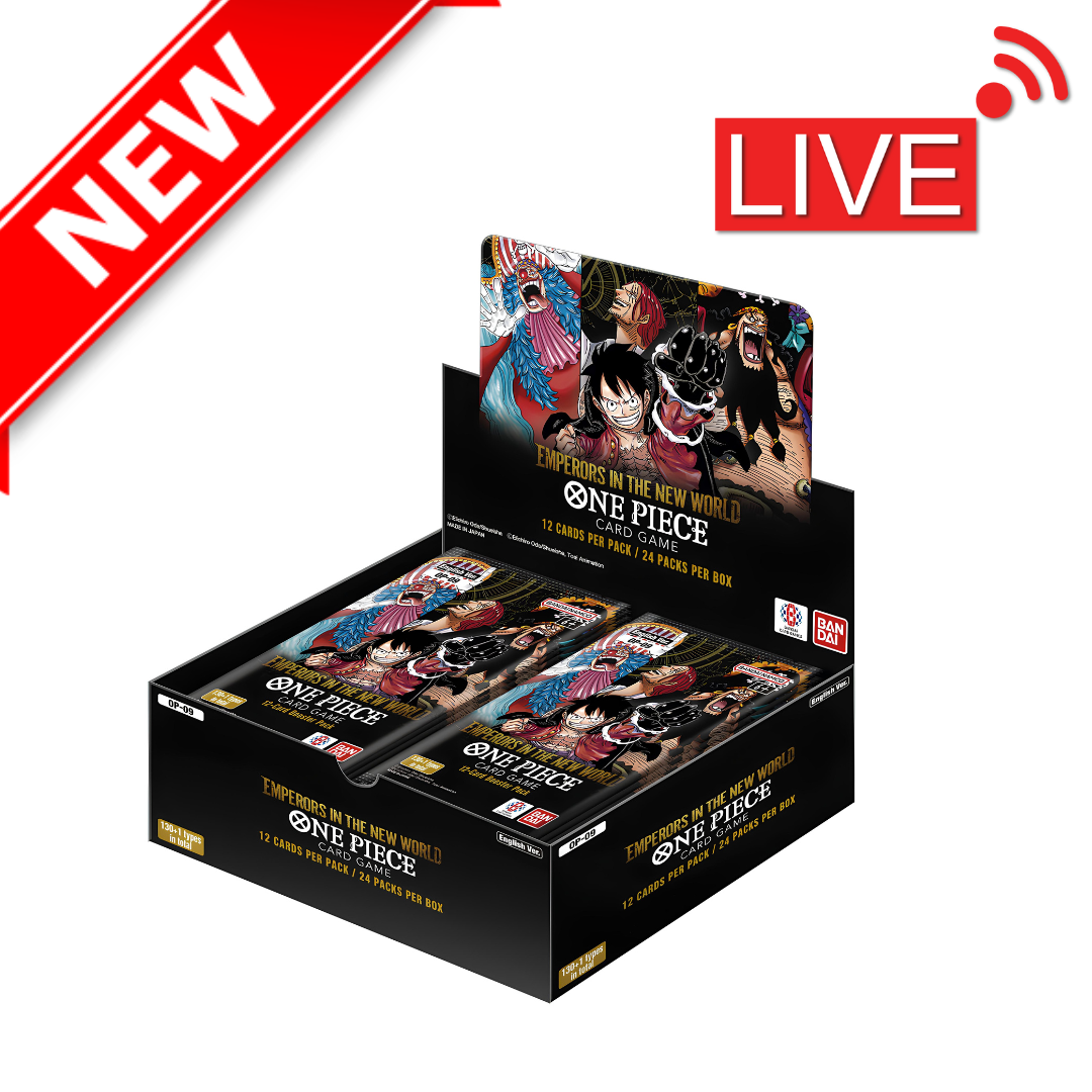 PERSONAL: LIVE RIP - One Piece: OP-09 | 24-Pack Booster Box (CDU)