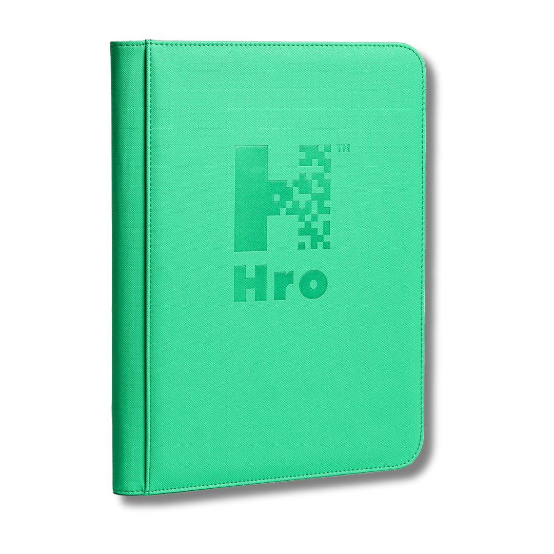 Shipped - HRO Binder Green - Trading Card - 360 Cards