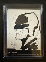 SOLD: Batman - HRO Sketch Card - Signed by Eduardo Mello (HRO Selfies Events Artist)