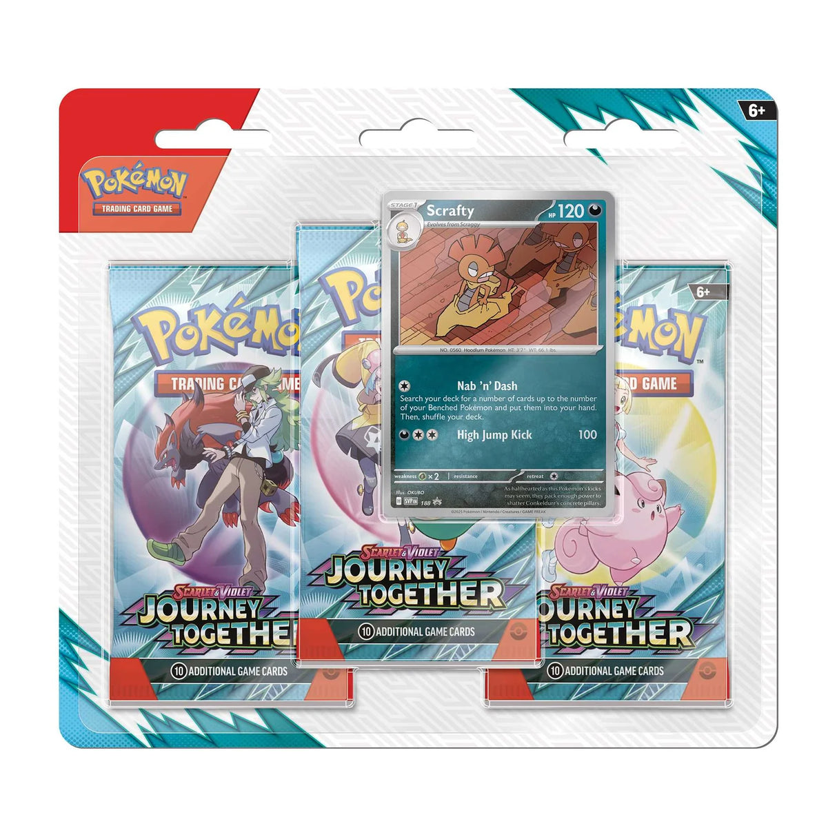 Pokemon: Scarlet & Violet - Journey Together: 3 Pack Blister - Yanmega