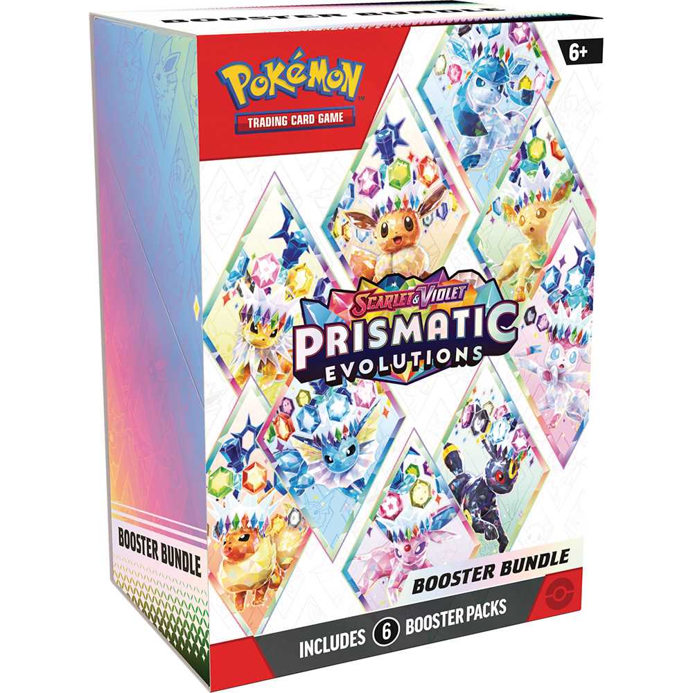 Pokemon: Scarlet & Violet - Prismatic Evolutions - Booster Bundle