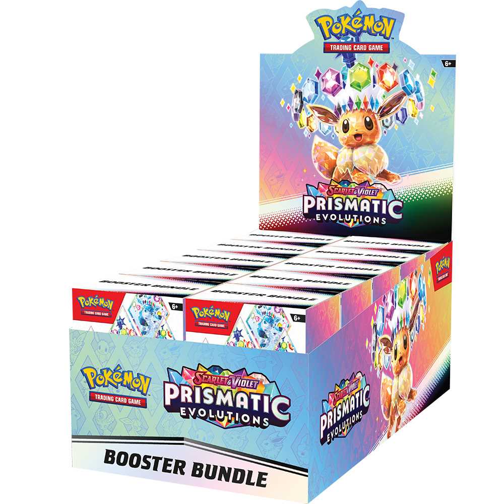 Pokemon: Scarlet & Violet - Prismatic Evolutions - Booster Bundle