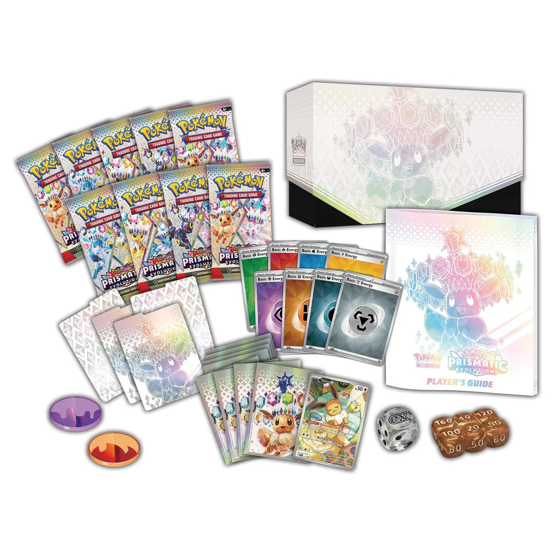 Pokemon TCG: Scarlet & Violet - Prismatic Evolutions - Elite Trainer Box