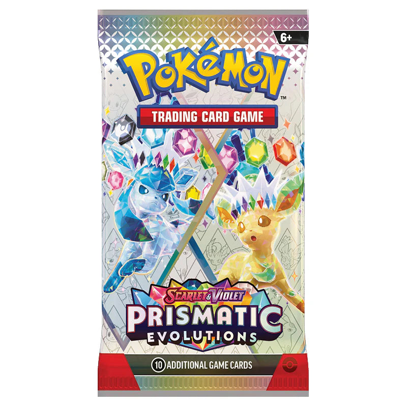 LIVE: Pokemon - Prismatic Evolution: 10 x Pack