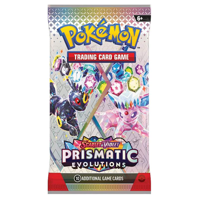 LIVE: Pokemon - Prismatic Evolution: 10 x Pack