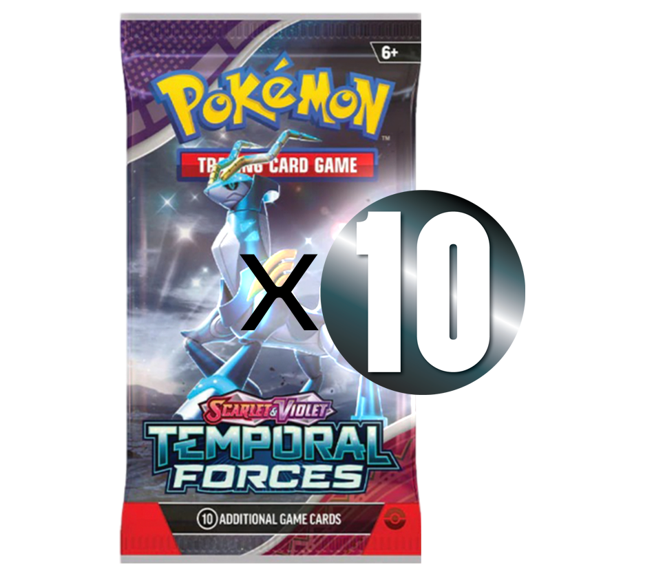 LIVE: Pokemon - Temporal Forces: 10 x Pack