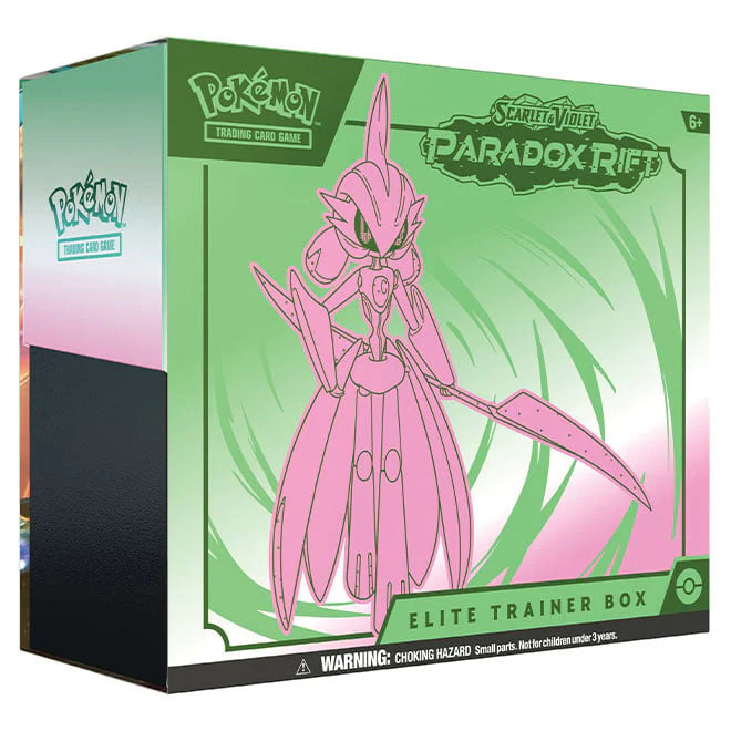 Pokemon: Scarlet & Violet - Paradox Rift (Iron Valiant) - Elite Trainer Box